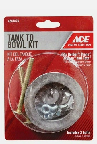 Tank bowl bolt and gasket - bolt,